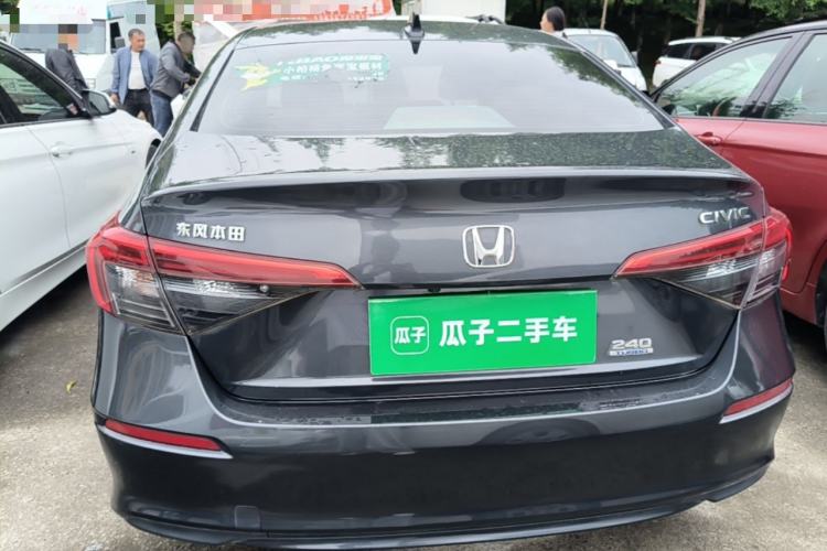 Used Honda Civic 2022 240TURBO CVT Dynamic Edition Rear