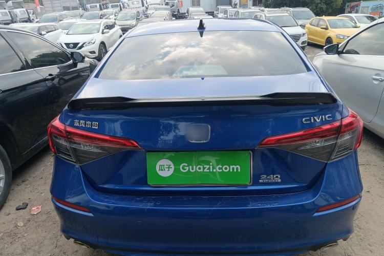 Used Honda Civic 2022 240TURBO CVT Dynamic Edition Rear