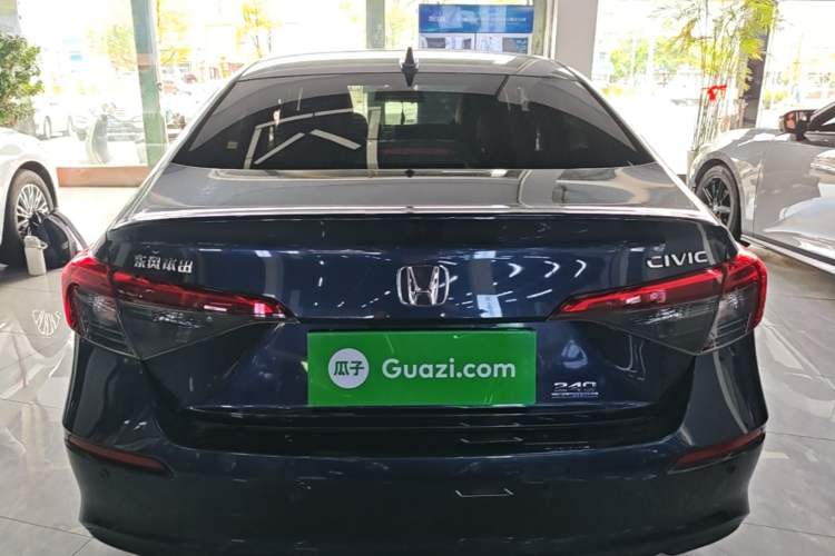Used Honda Civic 2022 240TURBO CVT Dynamic Edition Rear