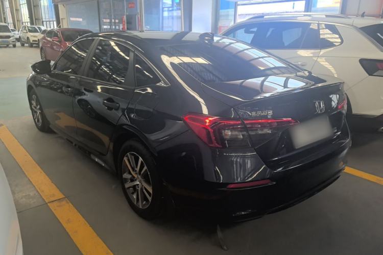 Used Honda Civic 2022 240TURBO CVT Dynamic Edition Rear Left 45 Deg