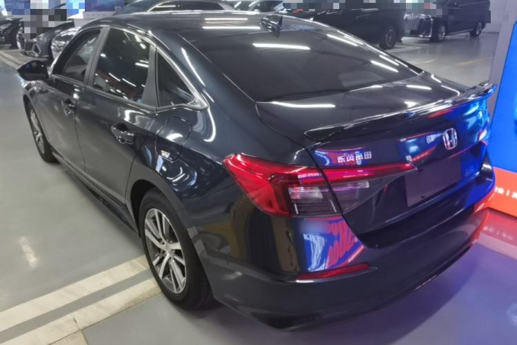 Used Honda Civic 2022 240TURBO CVT Dynamic Edition Rear Left 45 Deg