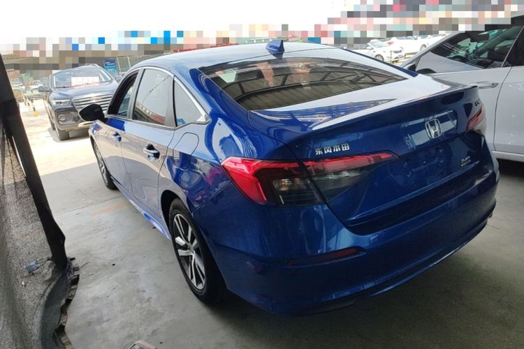 Used Honda Civic 2022 240TURBO CVT Dynamic Edition Rear Left 45 Deg