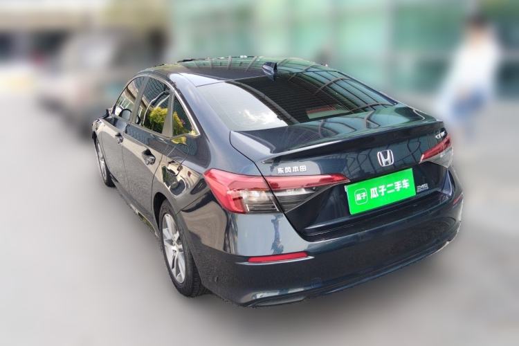 Used Honda Civic 2022 240TURBO CVT Dynamic Edition Rear Left 45 Deg