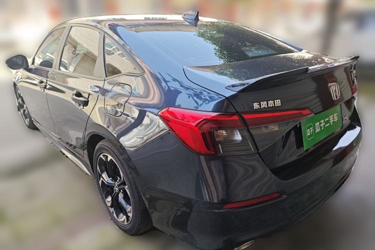 Used Honda Civic 2022 240TURBO CVT Dynamic Edition Rear Left 45 Deg