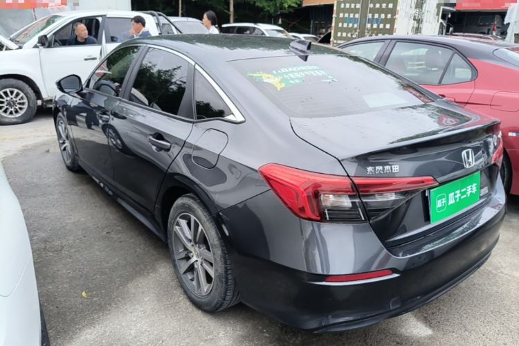 Used Honda Civic 2022 240TURBO CVT Dynamic Edition Rear Left 45 Deg