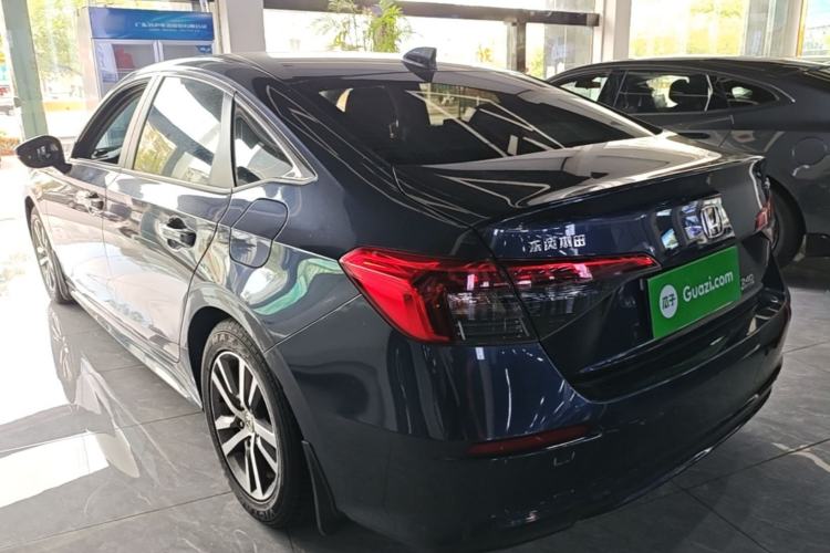 Used Honda Civic 2022 240TURBO CVT Dynamic Edition Rear Left 45 Deg