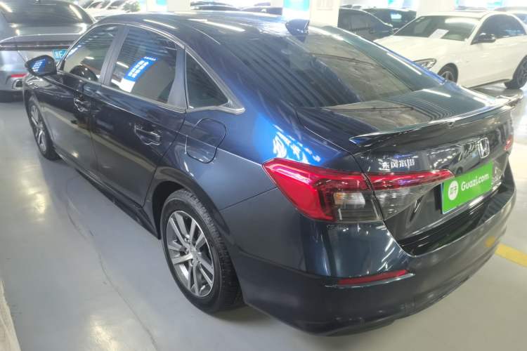 Used Honda Civic 2022 240TURBO CVT Dynamic Edition Rear Left 45 Deg