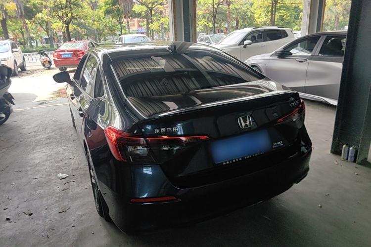 Used Honda Civic 2022 240TURBO CVT Dynamic Edition Rear Left 45 Deg