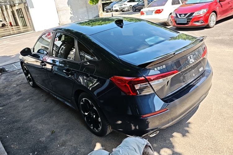 Used Honda Civic 2022 240TURBO CVT Dynamic Edition Rear Left 45 Deg