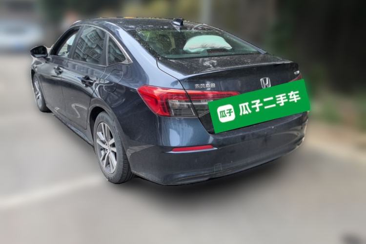 Used Honda Civic 2022 240TURBO CVT Dynamic Edition Rear Left 45 Deg