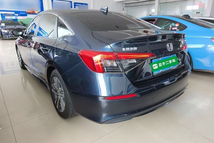 Used Honda Civic 2022 240TURBO CVT Dynamic Edition Rear Left 45 Deg