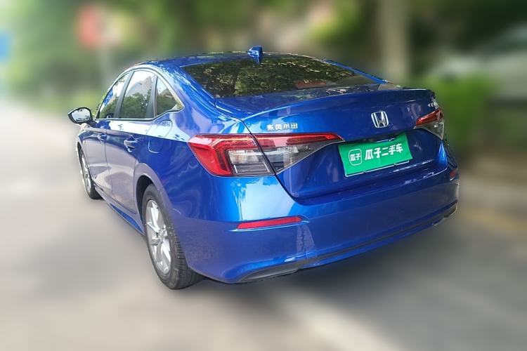 Used Honda Civic 2022 180TURBO CVT Shangdong Edition Rear Left 45 Deg
