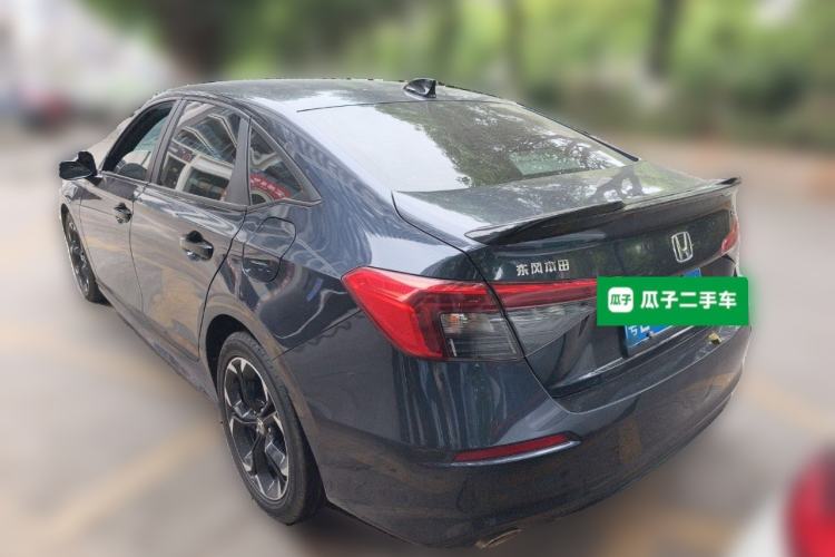 Used Honda Civic 2022 240TURBO CVT Dynamic Edition Rear Left 45 Deg