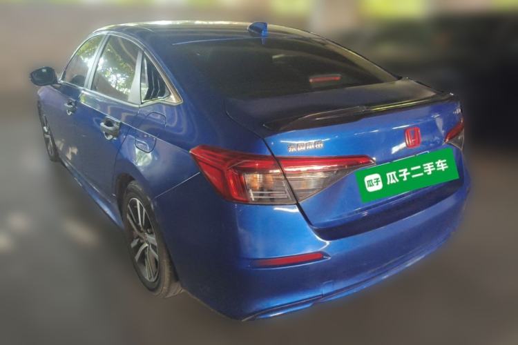 Used Honda Civic 2022 240TURBO CVT Dynamic Edition Rear Left 45 Deg