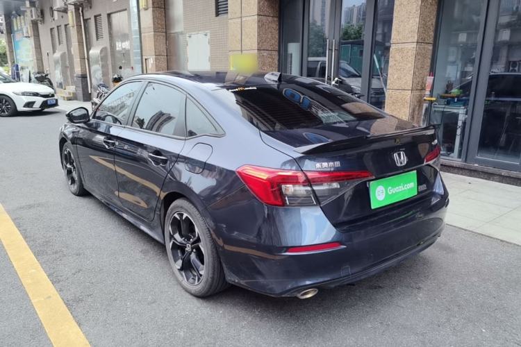 Used Honda Civic 2022 240TURBO CVT Dynamic Edition Rear Left 45 Deg