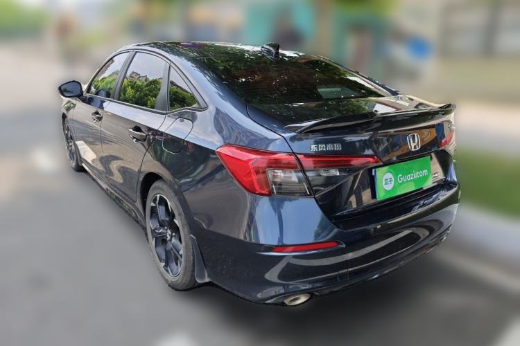 Used Honda Civic 2022 240TURBO CVT Dynamic Edition Rear Left 45 Deg