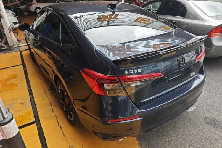 Used Honda Civic 2022 240TURBO CVT Dynamic Edition Rear Left 45 Deg