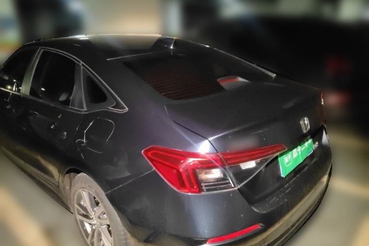 Used Honda Civic 2022 240TURBO CVT Dynamic Edition Rear Left 45 Deg