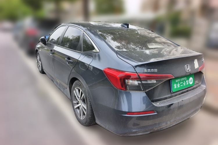 Used Honda Civic 2022 180TURBO CVT Shangqing Edition Rear Left 45 Deg