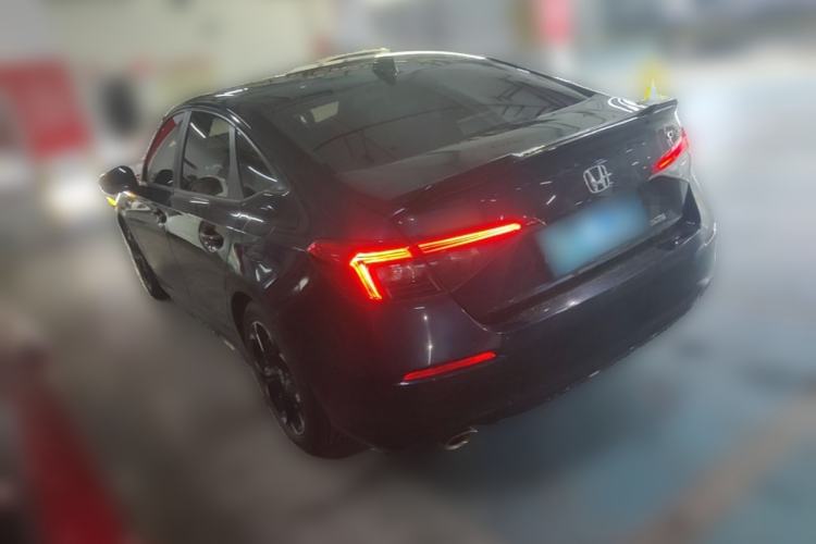 Used Honda Civic 2022 240TURBO CVT Dynamic Edition Rear Left 45 Deg
