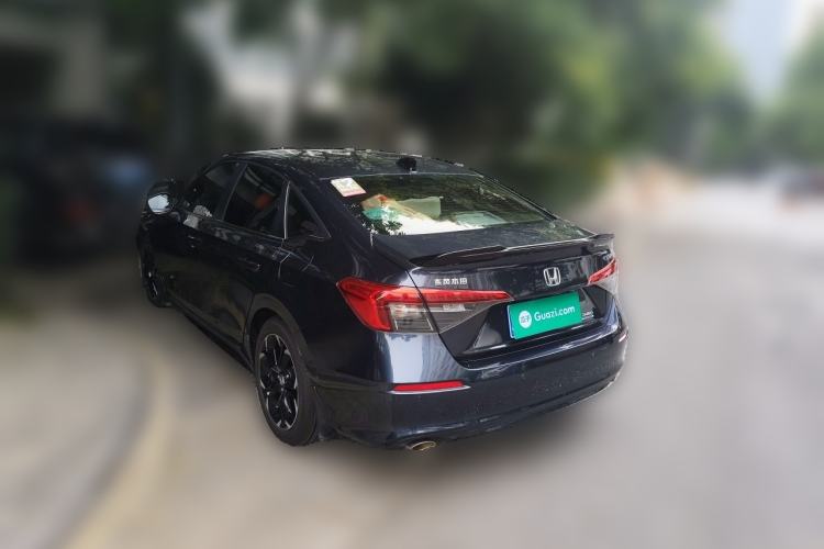 Used Honda Civic 2022 240TURBO CVT Dynamic Edition Rear Left 45 Deg