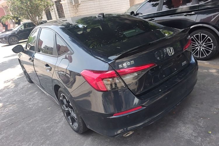 Used Honda Civic 2022 240TURBO CVT Dynamic Edition Rear Left 45 Deg