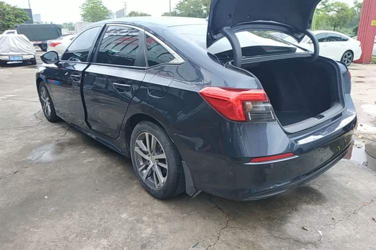 Used Honda Civic 2022 240TURBO CVT Dynamic Edition Rear Left 45 Deg