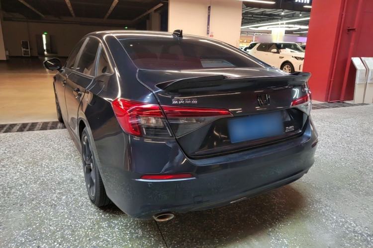Used Honda Civic 2022 240TURBO CVT Dynamic Edition Rear Left 45 Deg