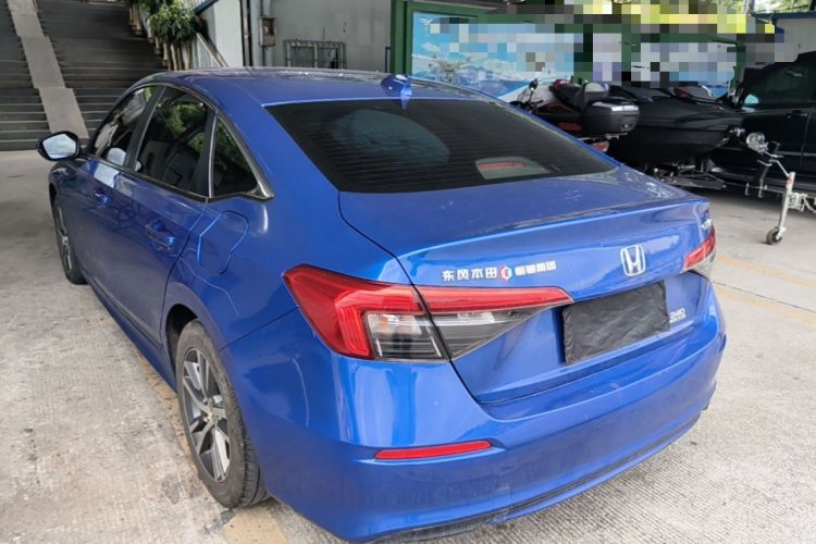 Used Honda Civic 2022 240TURBO CVT Dynamic Edition Rear Left 45 Deg