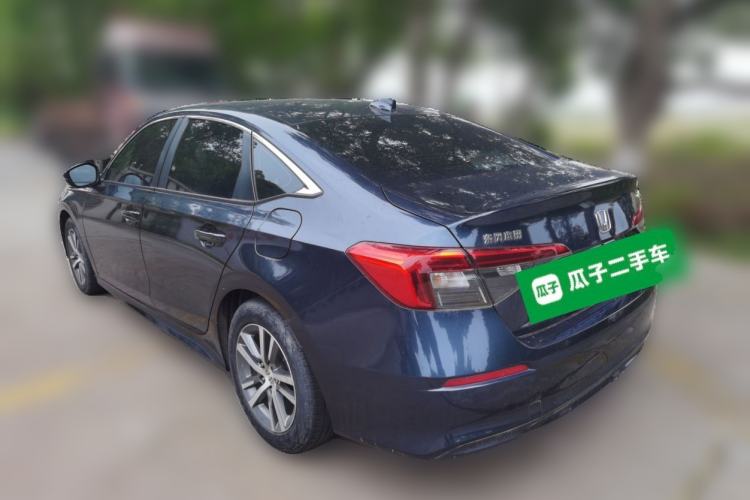 Used Honda Civic 2022 240TURBO CVT Dynamic Edition Rear Left 45 Deg