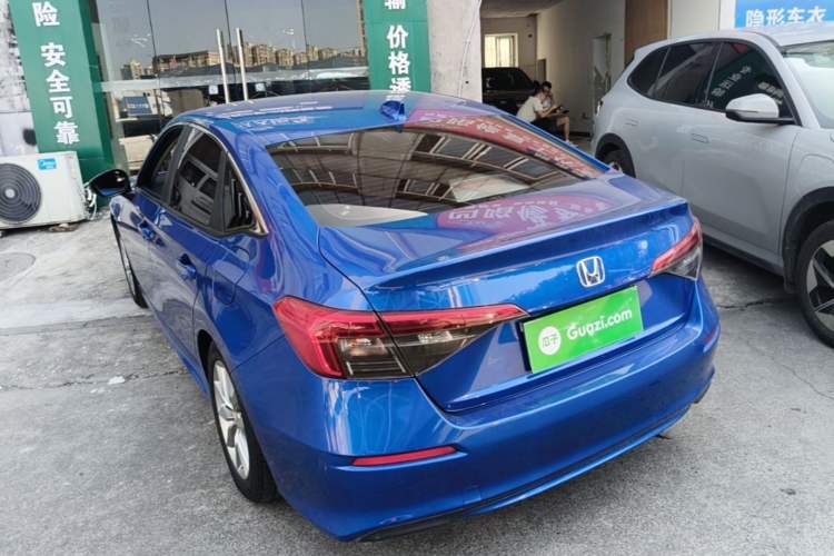 Used Honda Civic 2022 180TURBO CVT Shangdong Edition Rear Left 45 Deg