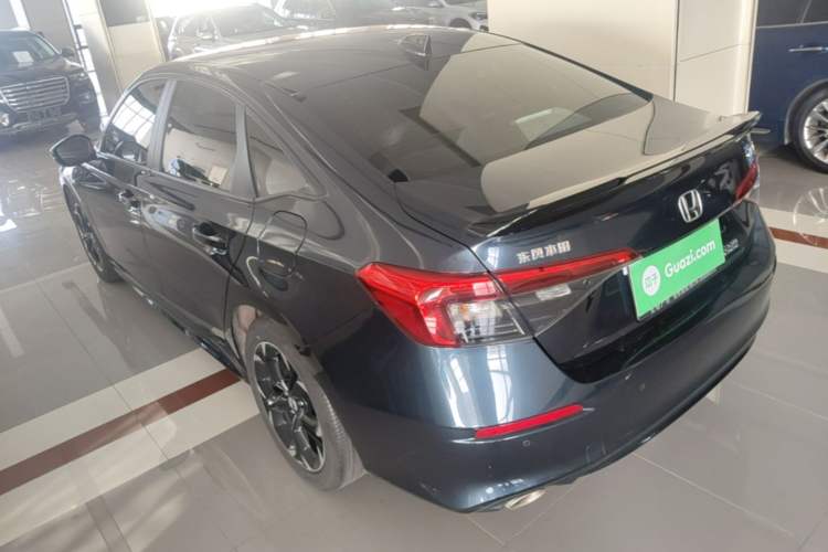 Used Honda Civic 2022 240TURBO CVT Dynamic Edition Rear Left 45 Deg