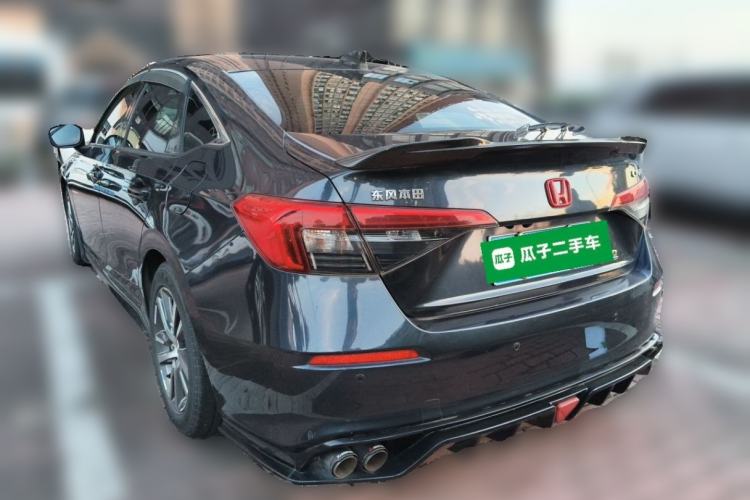Used Honda Civic 2022 240TURBO CVT Dynamic Edition Rear Left 45 Deg