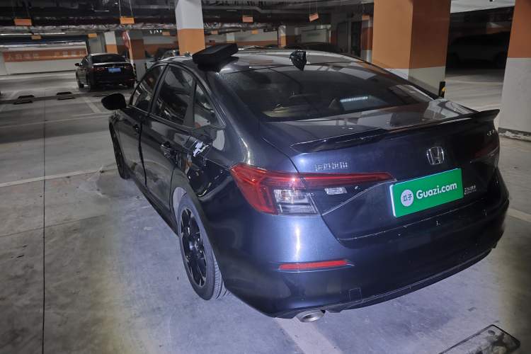Used Honda Civic 2022 240TURBO CVT Dynamic Edition Rear Left 45 Deg