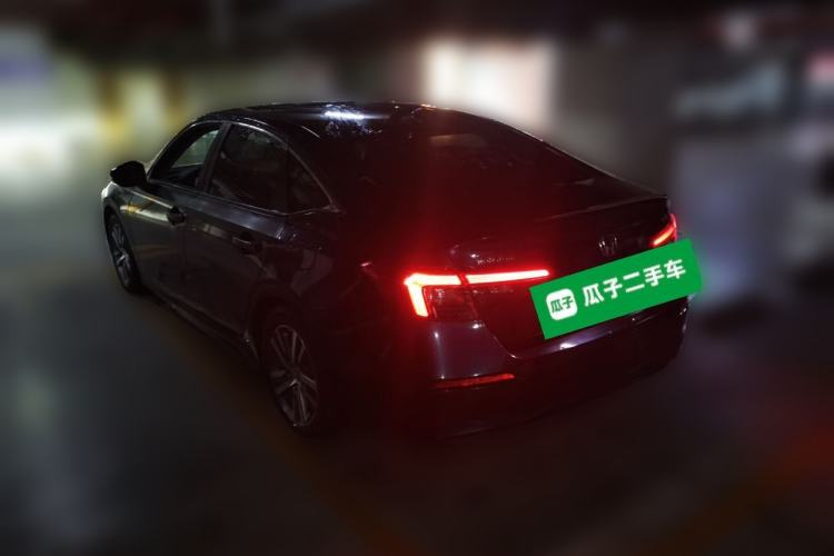 Used Honda Civic 2022 240TURBO CVT Dynamic Edition Rear Left 45 Deg
