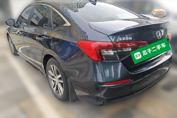 Used Honda Civic 2022 240TURBO CVT Dynamic Edition Rear Left 45 Deg