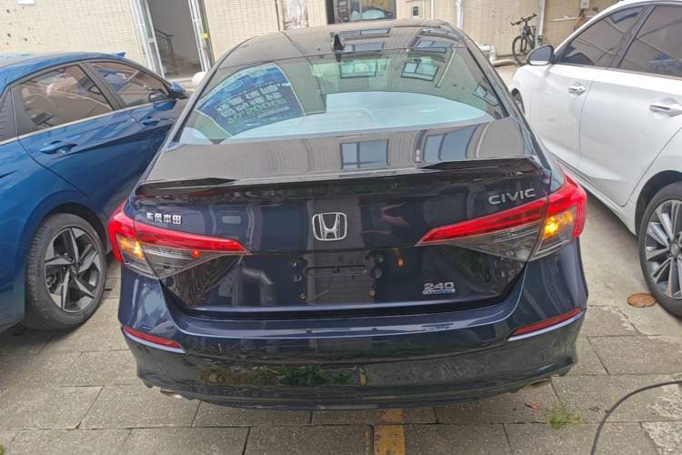 Used Honda Civic 2022 240TURBO CVT Dynamic Edition Rear
