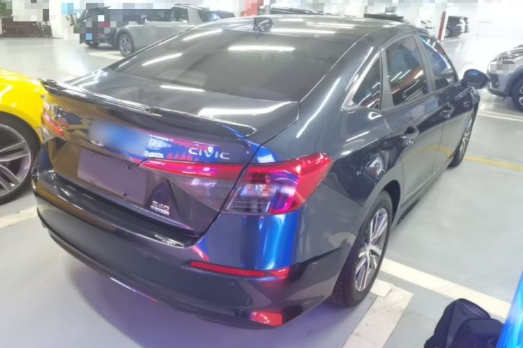 Used Honda Civic 2022 240TURBO CVT Dynamic Edition Rear Right 45 Deg