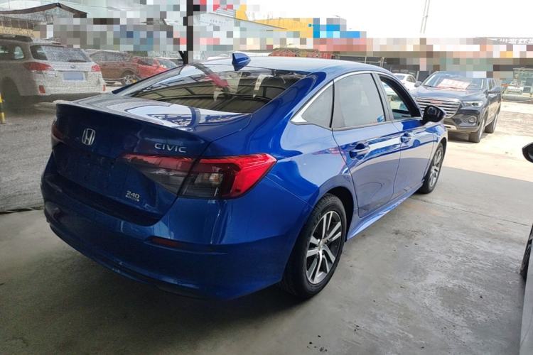 Used Honda Civic 2022 240TURBO CVT Dynamic Edition Rear Right 45 Deg