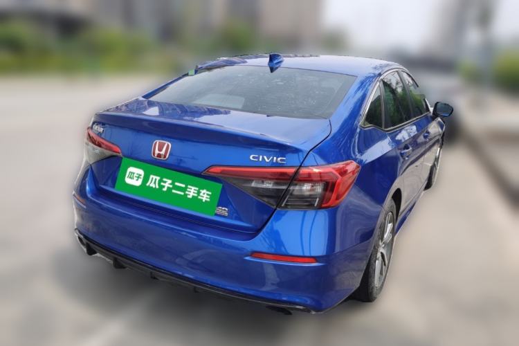 Used Honda Civic 2022 240TURBO CVT Dynamic Edition Rear Right 45 Deg