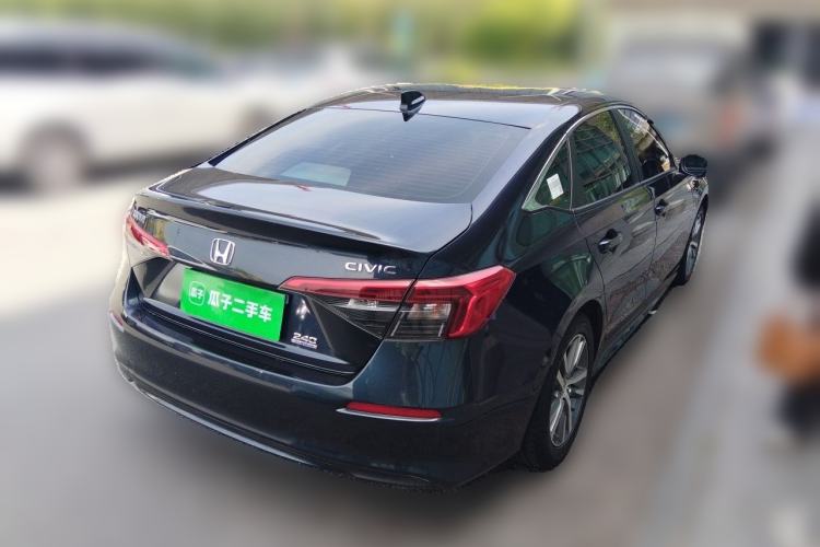 Used Honda Civic 2022 240TURBO CVT Dynamic Edition Rear Right 45 Deg