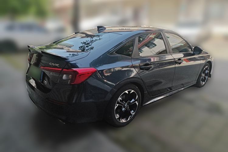 Used Honda Civic 2022 240TURBO CVT Dynamic Edition Rear Right 45 Deg