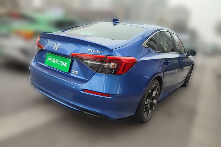 Used Honda Civic 2022 240TURBO CVT Dynamic Control Version Rear Right 45 Deg