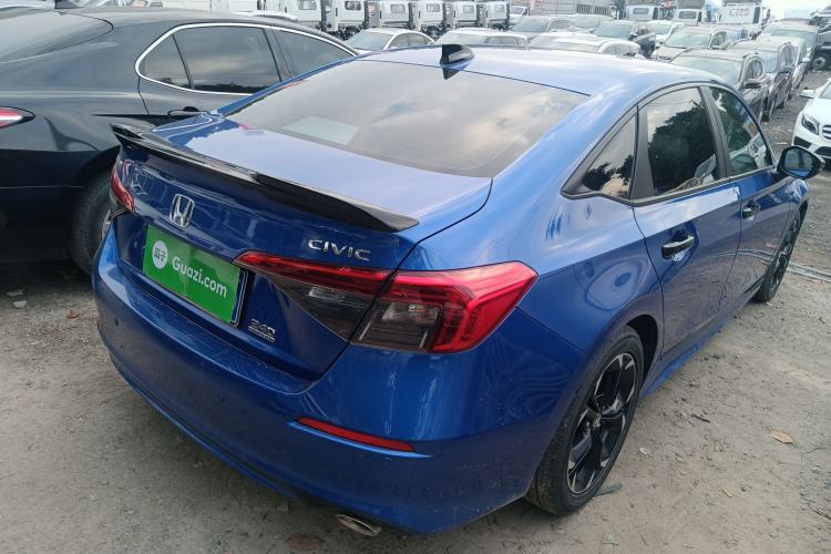 Used Honda Civic 2022 240TURBO CVT Dynamic Edition Rear Right 45 Deg