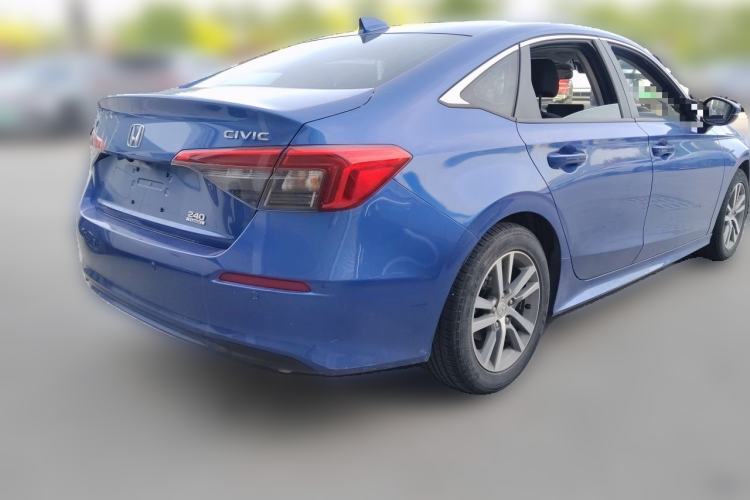 Used Honda Civic 2022 240TURBO CVT Dynamic Edition Rear Right 45 Deg
