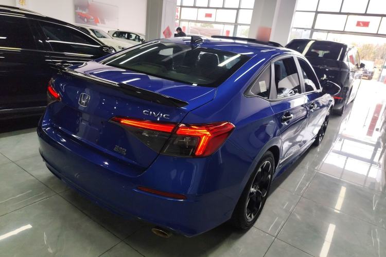 Used Honda Civic 2022 240TURBO CVT Dynamic Edition Rear Right 45 Deg