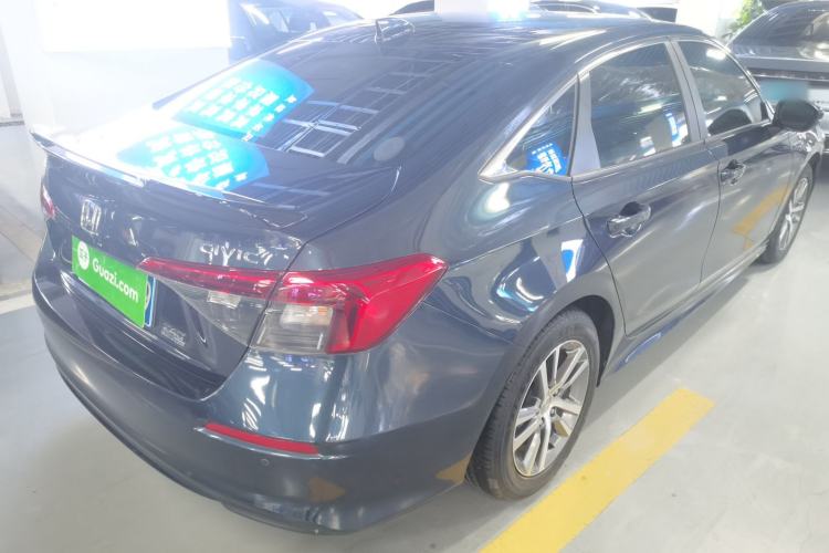Used Honda Civic 2022 240TURBO CVT Dynamic Edition Rear Right 45 Deg