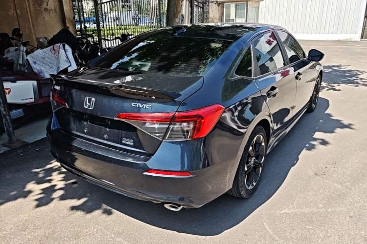 Used Honda Civic 2022 240TURBO CVT Dynamic Edition Rear Right 45 Deg