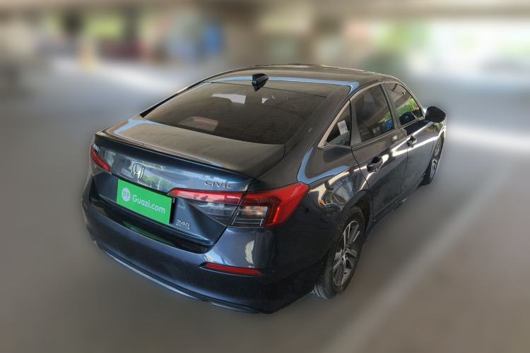 Used Honda Civic 2022 240TURBO CVT Jingcheng Edition Rear Right 45 Deg