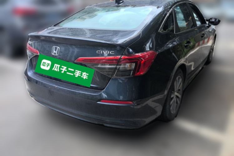 Used Honda Civic 2022 240TURBO CVT Dynamic Edition Rear Right 45 Deg